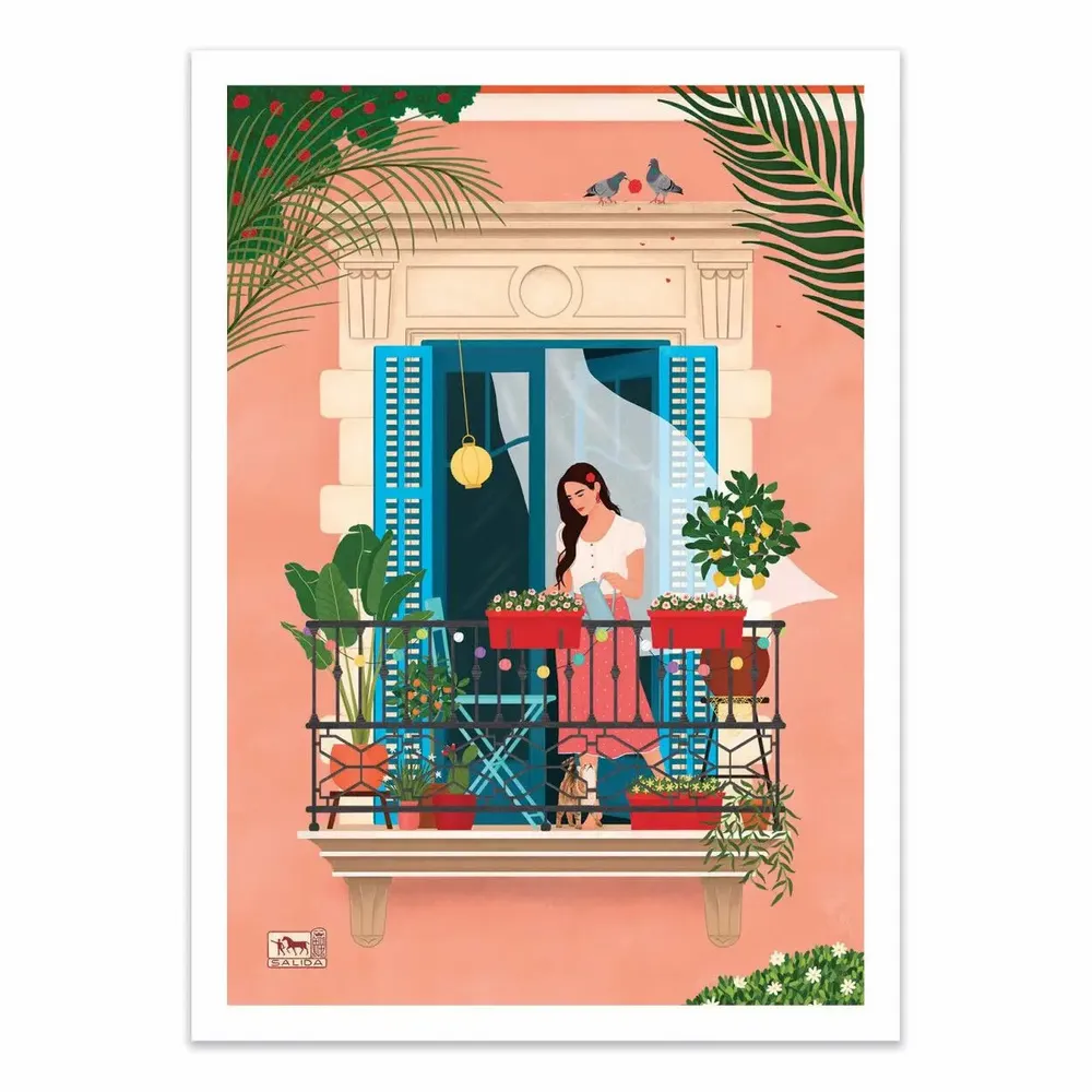 Affiches - Affiche - Barcelona - Petra Holikova - WALL EDITIONS