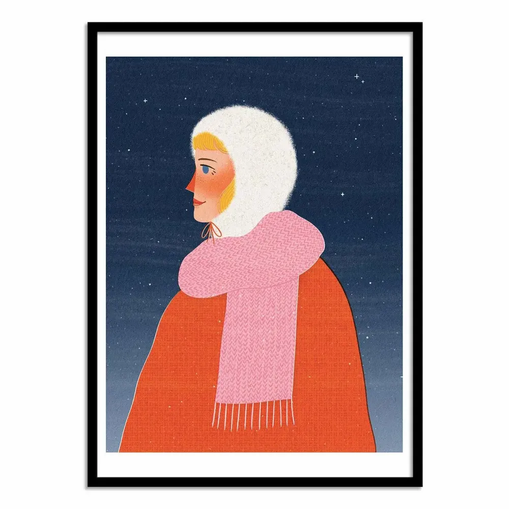 Affiches - Affiche - Winter Walk Portrait - Julia Leister - WALL EDITIONS