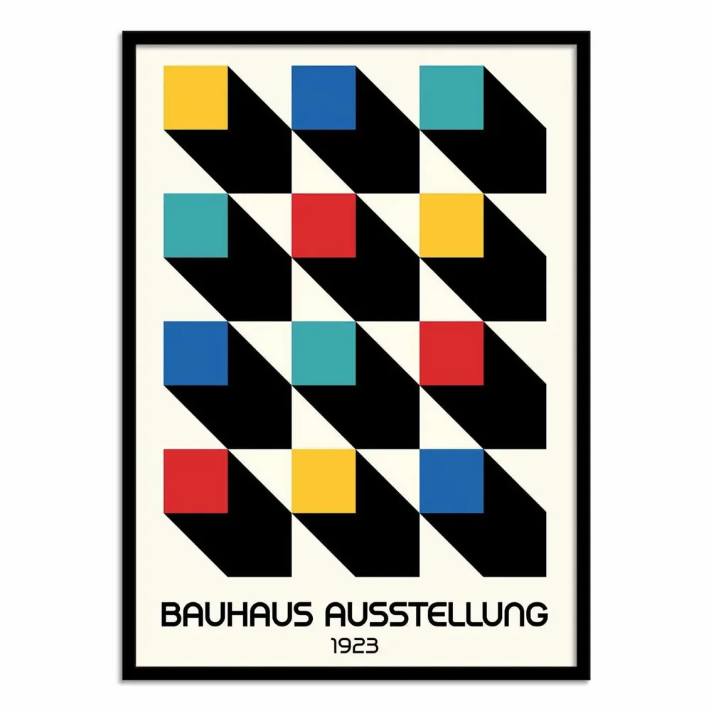 Poster - Art-Poster - Bauhaus Ausstellung - Retrodrome - WALL EDITIONS