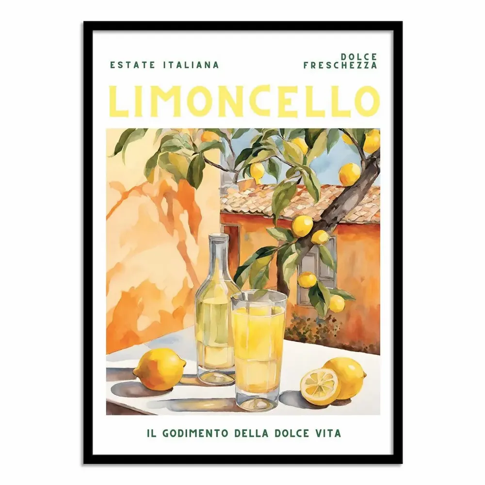 Affiches - Affiche - Limoncello - Ohkimiko - WALL EDITIONS