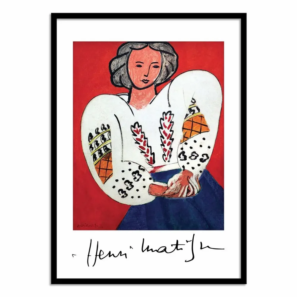 Poster - Art-Poster - Henri Matisse - La Camicetta Romena 1940 - WALL EDITIONS