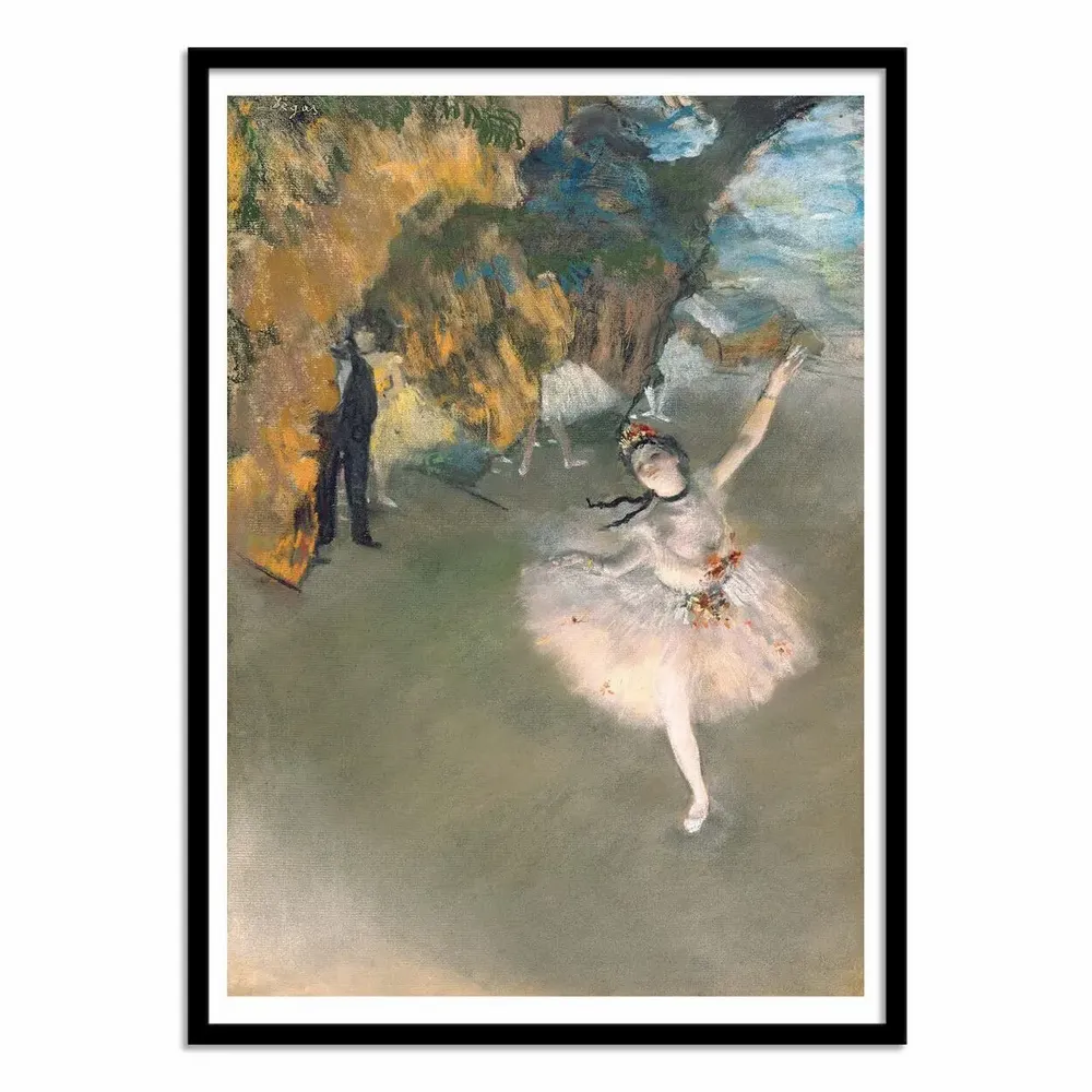 Affiches - Affiche - Ballet (l'étoile) 1877 - Edgar Degas - WALL EDITIONS