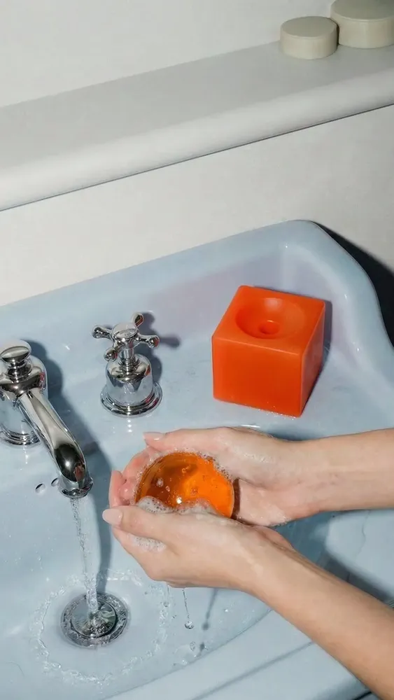 Soap dishes - OBA - Papaya - MATIAS MOELLENBACH