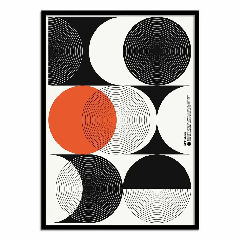 Affiches - Affiche - Spheres - Posterlad - WALL EDITIONS