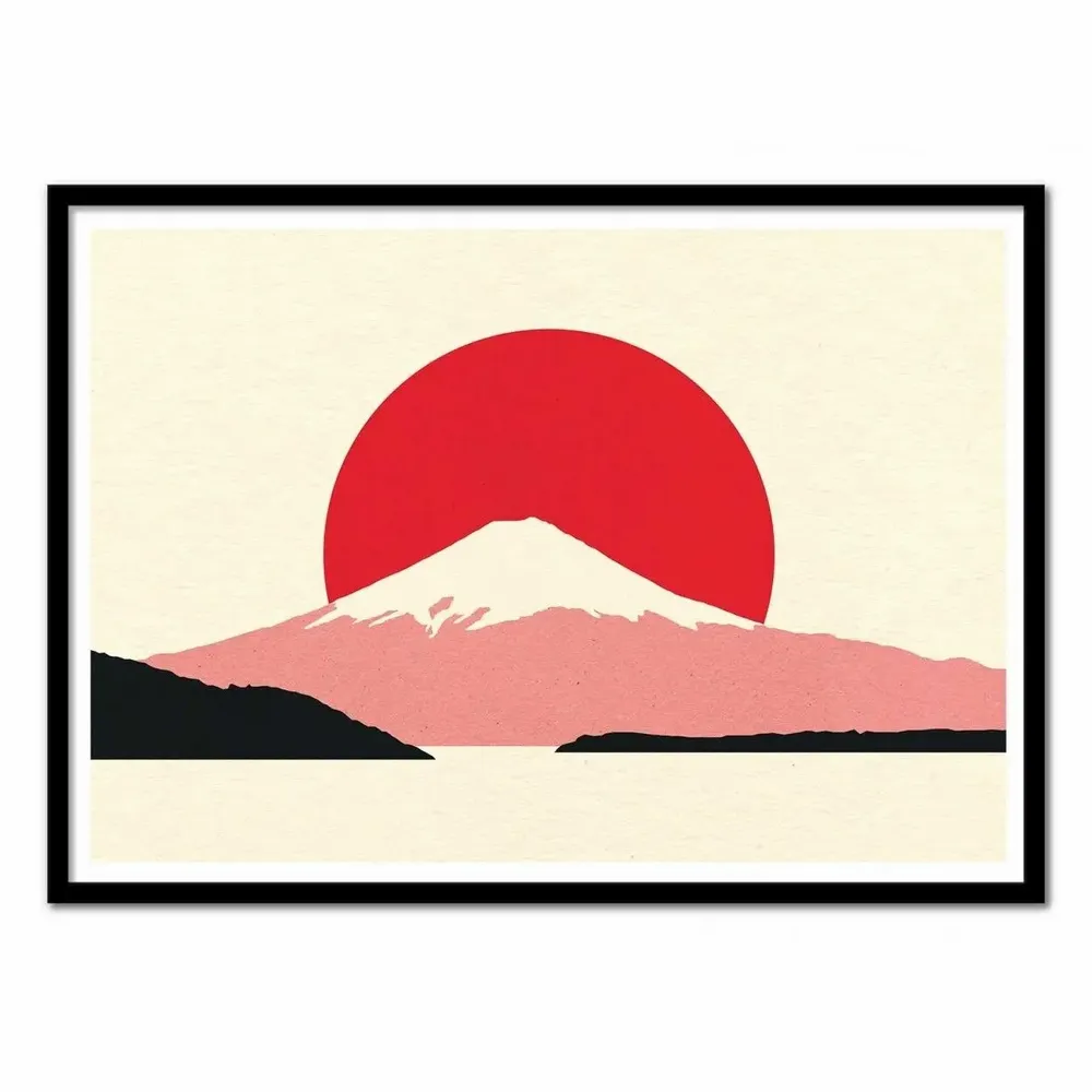 Affiches - Affiche - Fuji Sun - Rosi Feist - Format : 50 x 70 cm - WALL EDITIONS