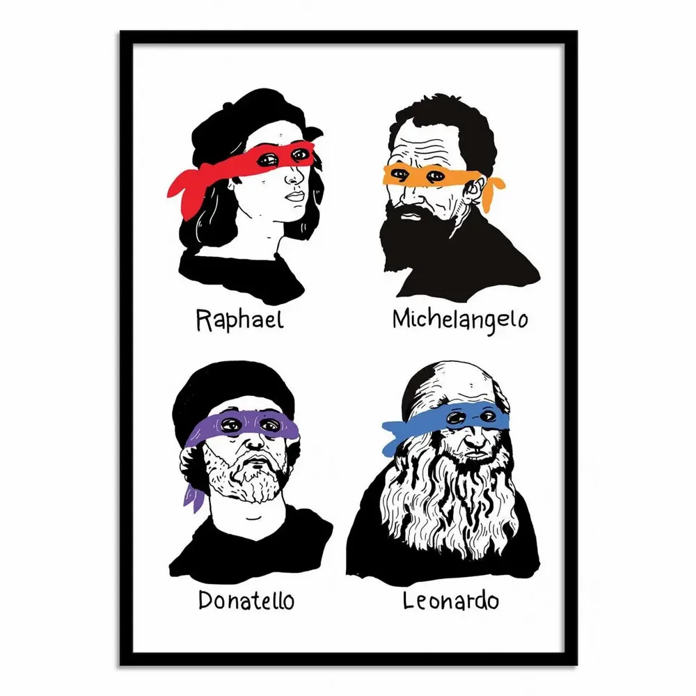 Affiches - Affiche - Old Masters - Nick Cocozza - WALL EDITIONS
