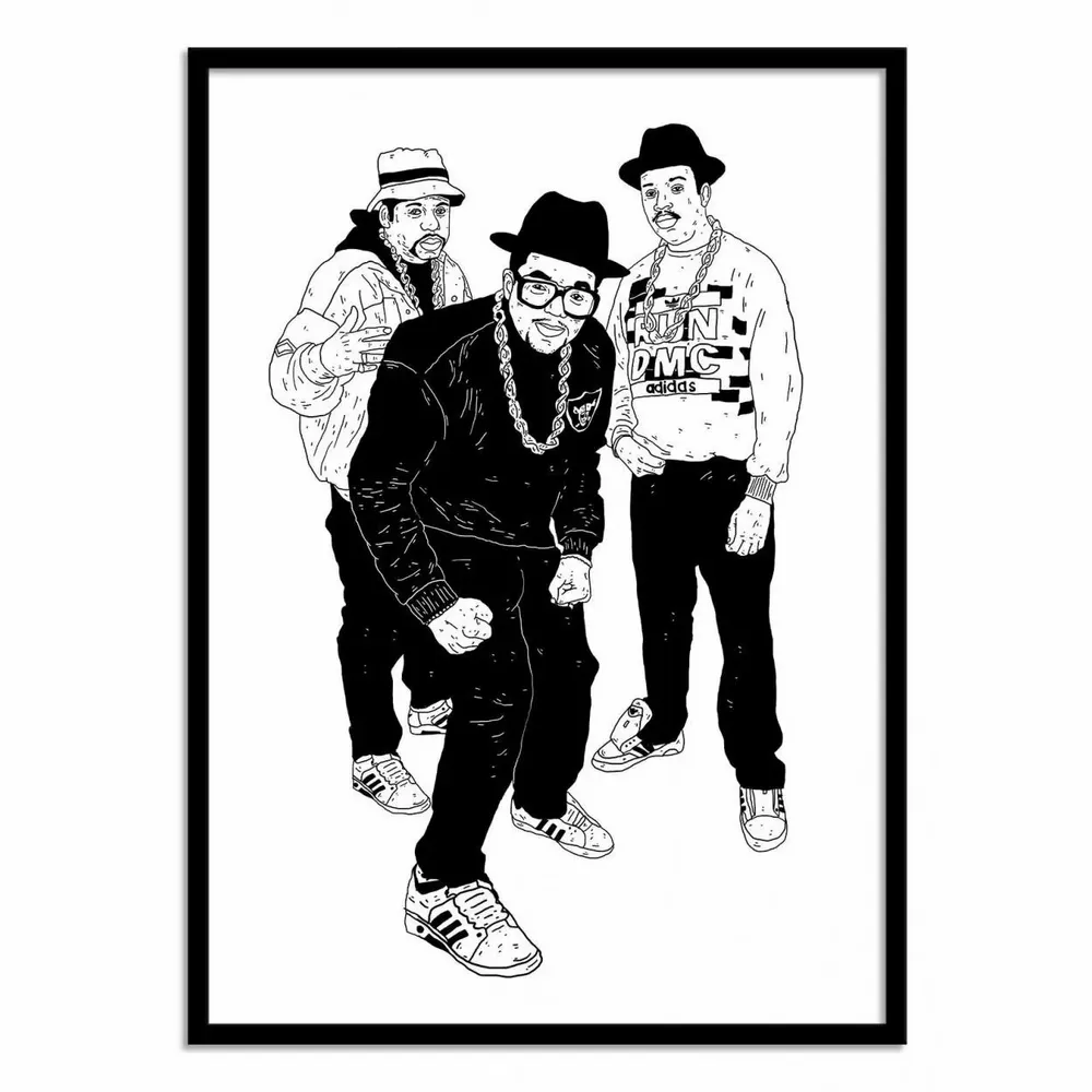 Affiches - Affiche - Run DMC - Nick Cocozza - WALL EDITIONS