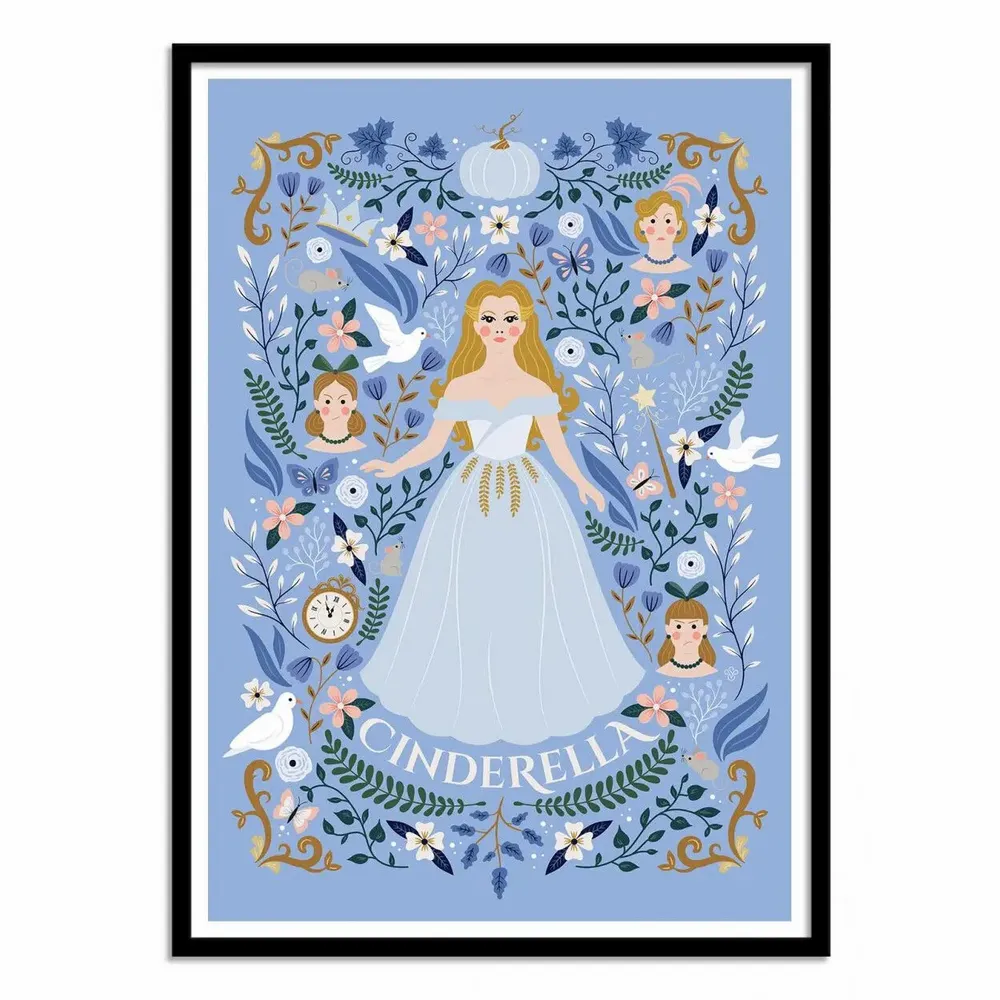 Poster - Art-Poster - Cinderella - Vesna Skornsek - WALL EDITIONS