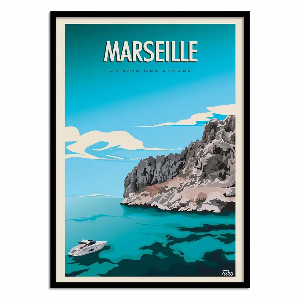 Affiches - Affiche - Marseille - Turo Memories Studio - WALL EDITIONS