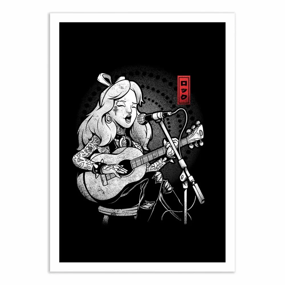 Affiches - Affiche - Wonderland song - EduEly - WALL EDITIONS