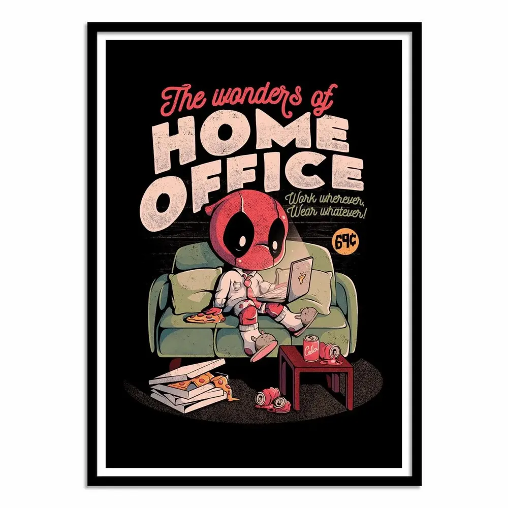 Poster - Art-Poster - The wonders of Home office - EduEly - WALL EDITIONS