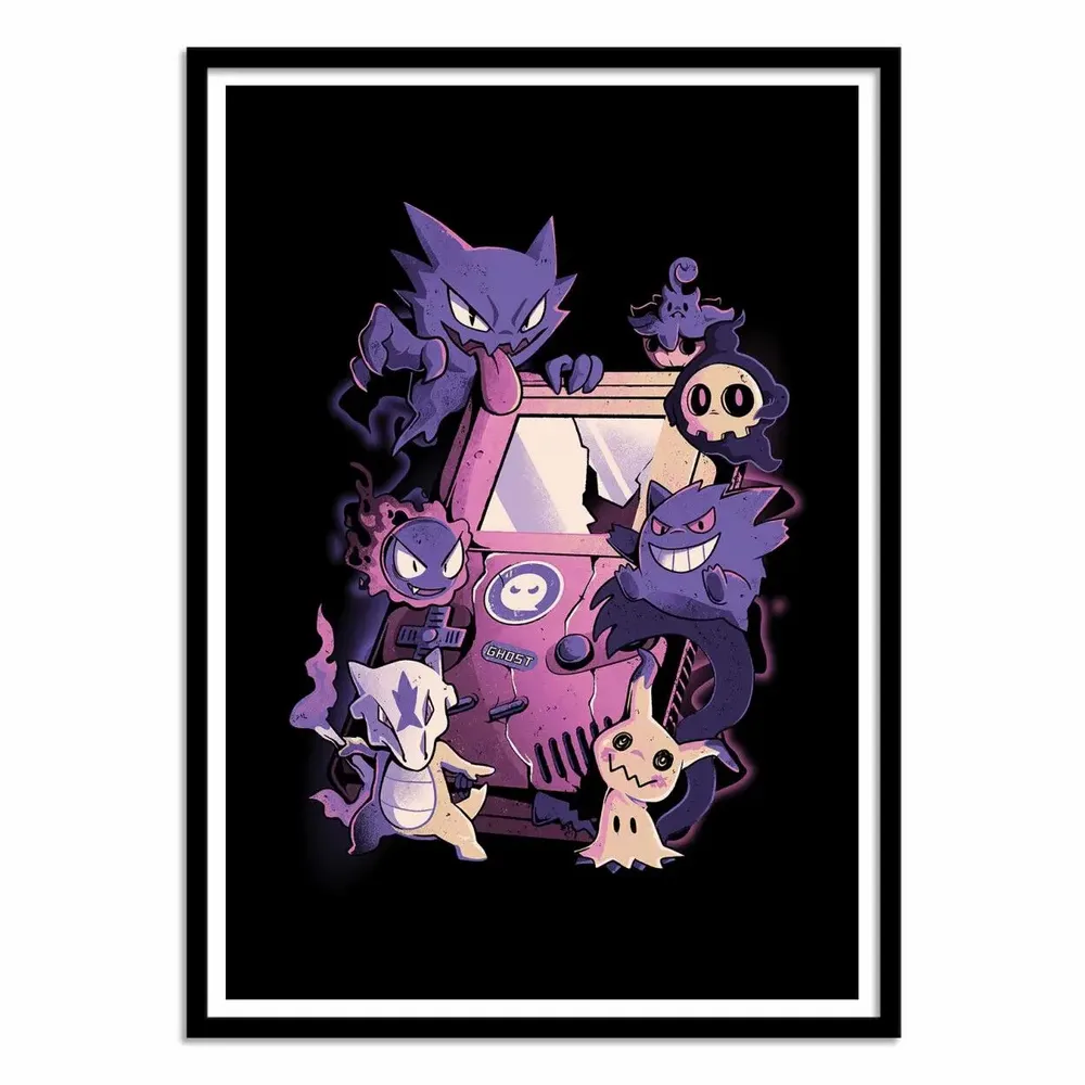 Affiches - Affiche - Ghost game - EduEly - WALL EDITIONS