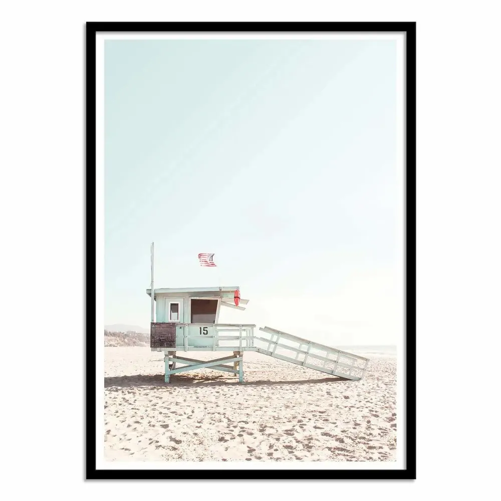 Affiches - Affiche - Lifeguard Hut - Sisi and Seb - WALL EDITIONS