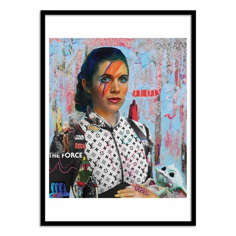 Poster - Art-Poster - Leia - Mr Pablo Costa - WALL EDITIONS
