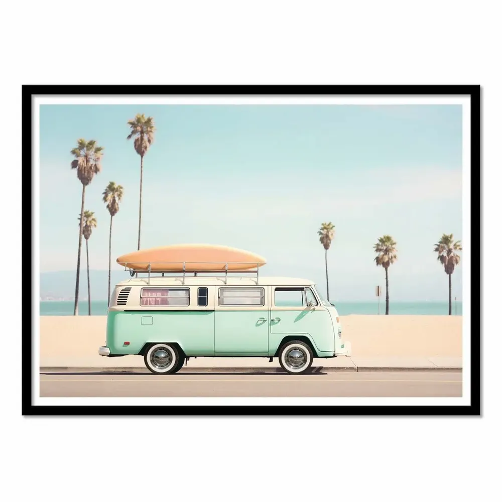 Affiches - Affiche - California Pacific Van - Philippe Hugonnard - WALL EDITIONS