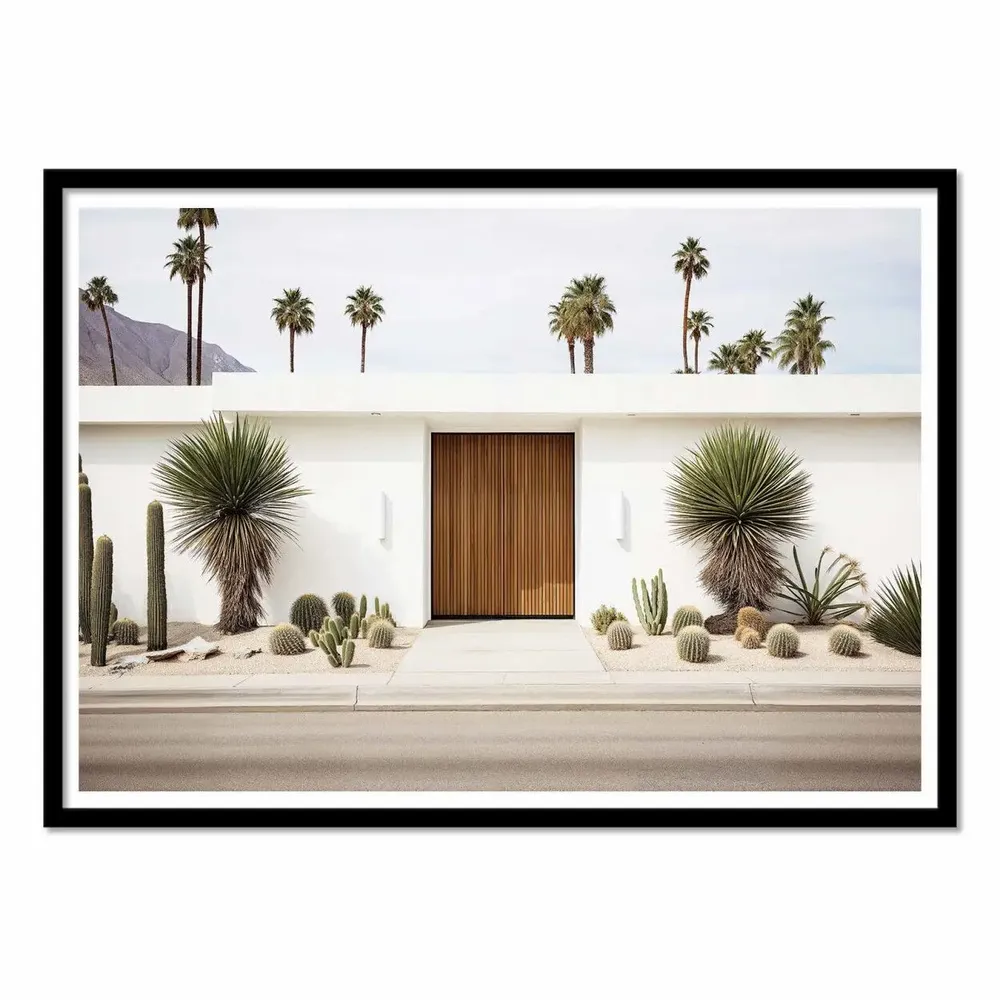 Poster - Art-Poster - Mid-Century Modern house - Philippe Hugonnard - WALL EDITIONS