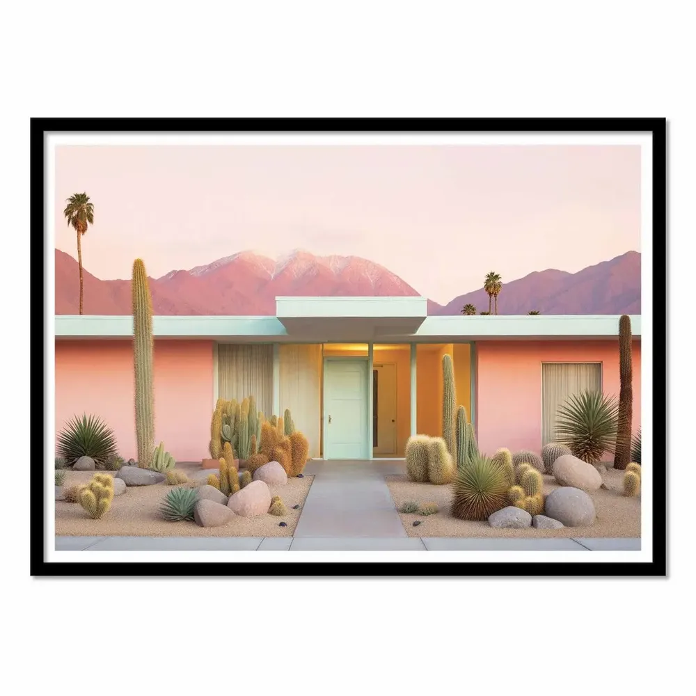Poster - Art-Poster - Palm Springs Moods - Philippe Hugonnard - WALL EDITIONS