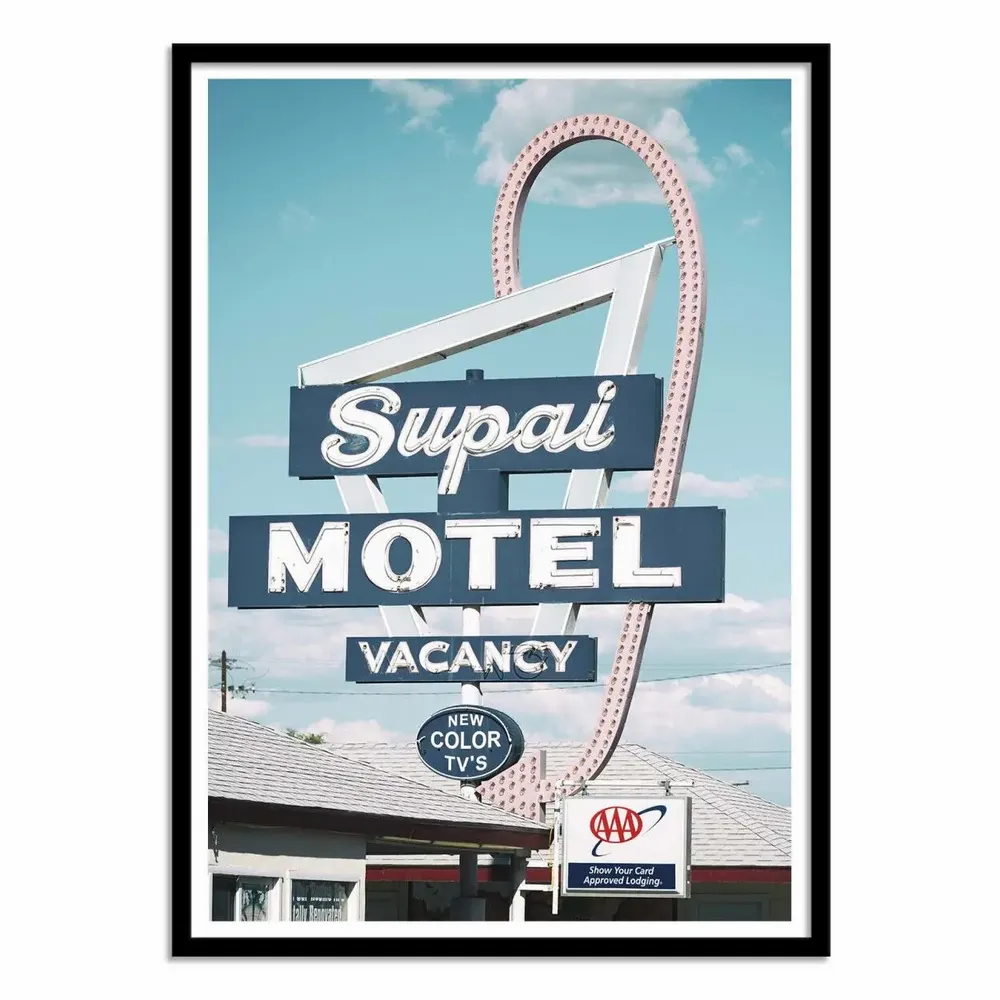 Affiches - Affiche - US 66 Motel - Philippe Hugonnard - WALL EDITIONS