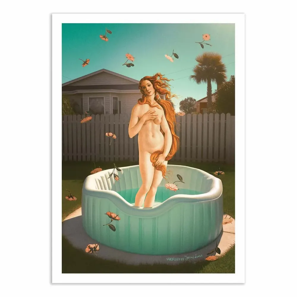 Poster - Art-Poster - Kiddie pool venus - Jonas Loose - WALL EDITIONS