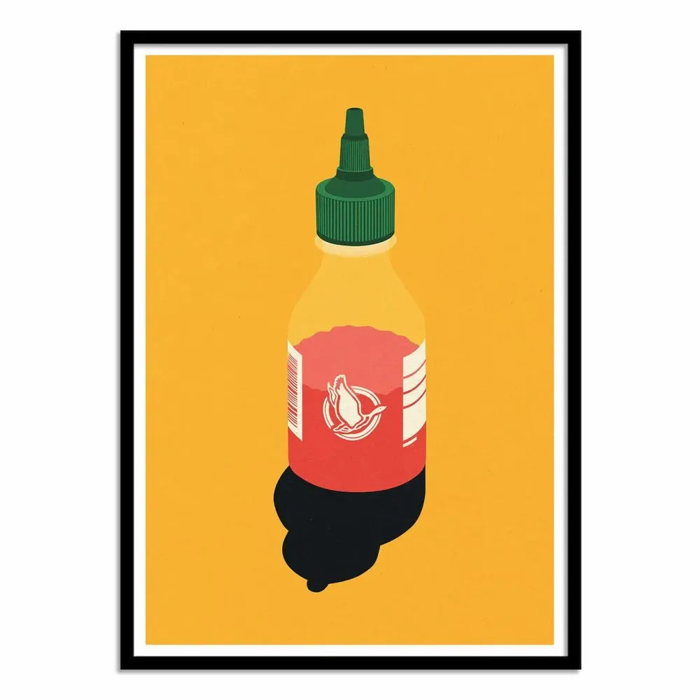 Poster - Art-Poster - Chilli sauce - Rosi Feist - WALL EDITIONS