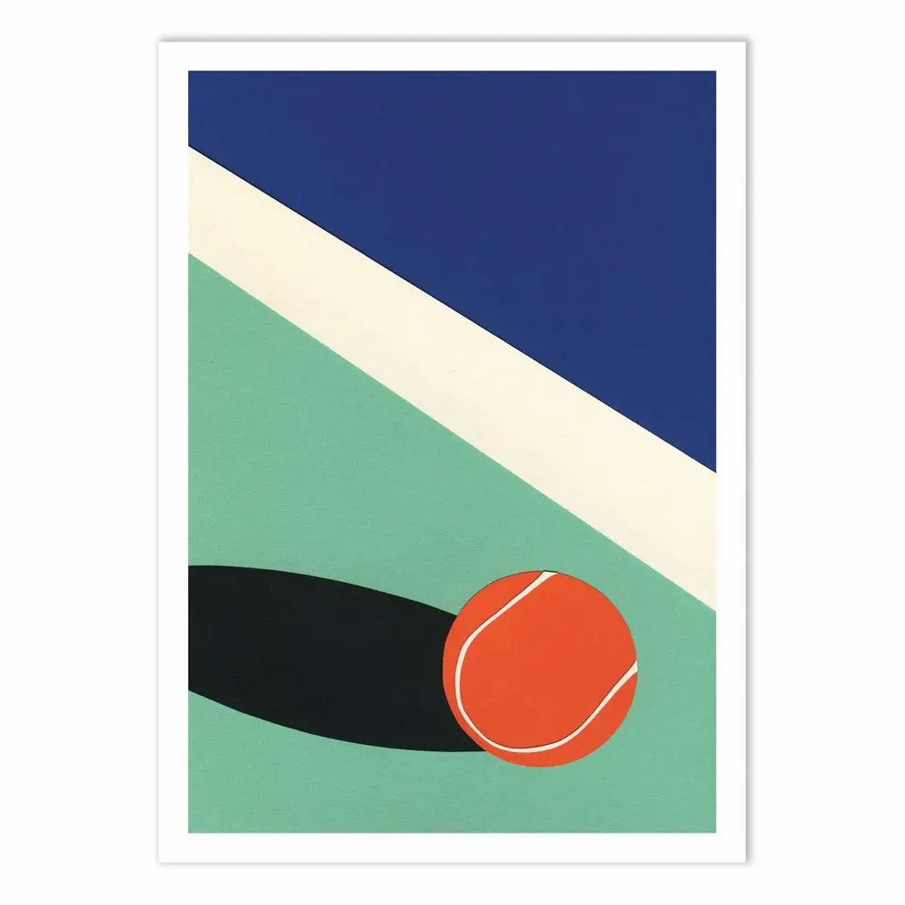 Poster - Art-Poster - Arizona Tennis Club V2 - Rosi Feist - WALL EDITIONS