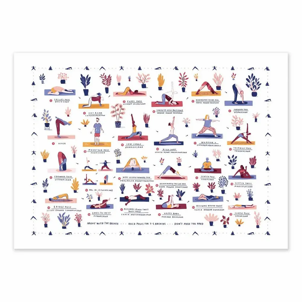 Affiches - Affiche - Yoga - Alex Foster - WALL EDITIONS