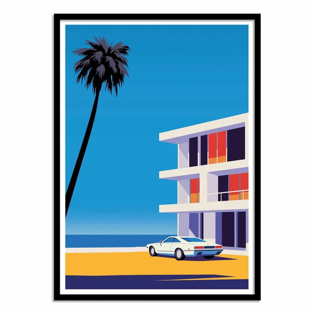 Affiches - Affiche - Summer car - Vistas Studio - WALL EDITIONS