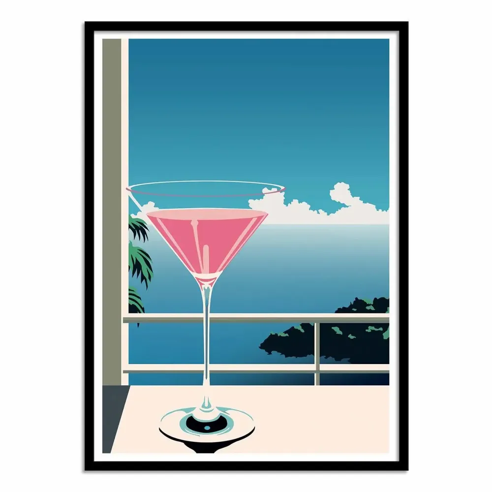 Poster - Art-Poster - Terraza Martini - Vistas Studio - WALL EDITIONS
