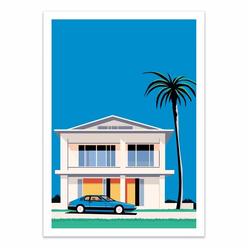 Affiches - Affiche - Vacation house - Vistas Studio - WALL EDITIONS