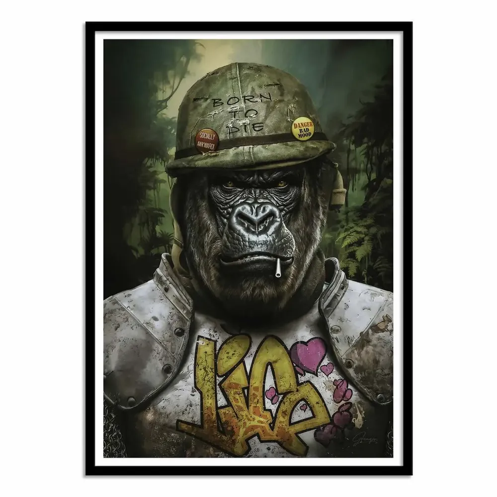 Poster - Art-Poster - Born to die - Alexandre Granger - WALL EDITIONS