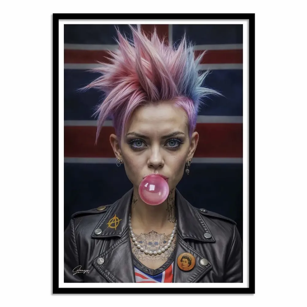 Affiches - Affiche - God save the punk - Alexandre Granger - WALL EDITIONS