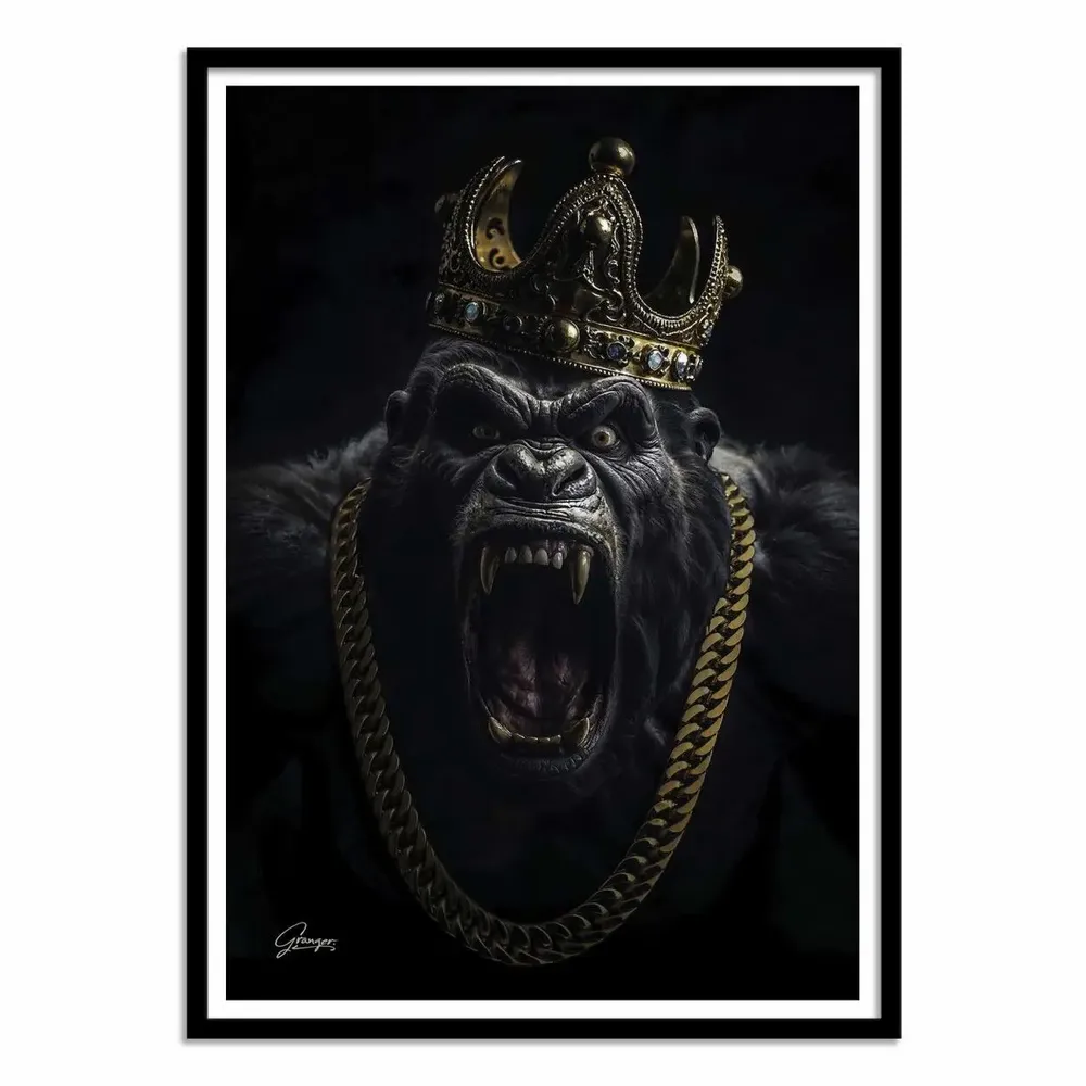 Affiches - Affiche - Kong the King - Alexandre Granger - WALL EDITIONS