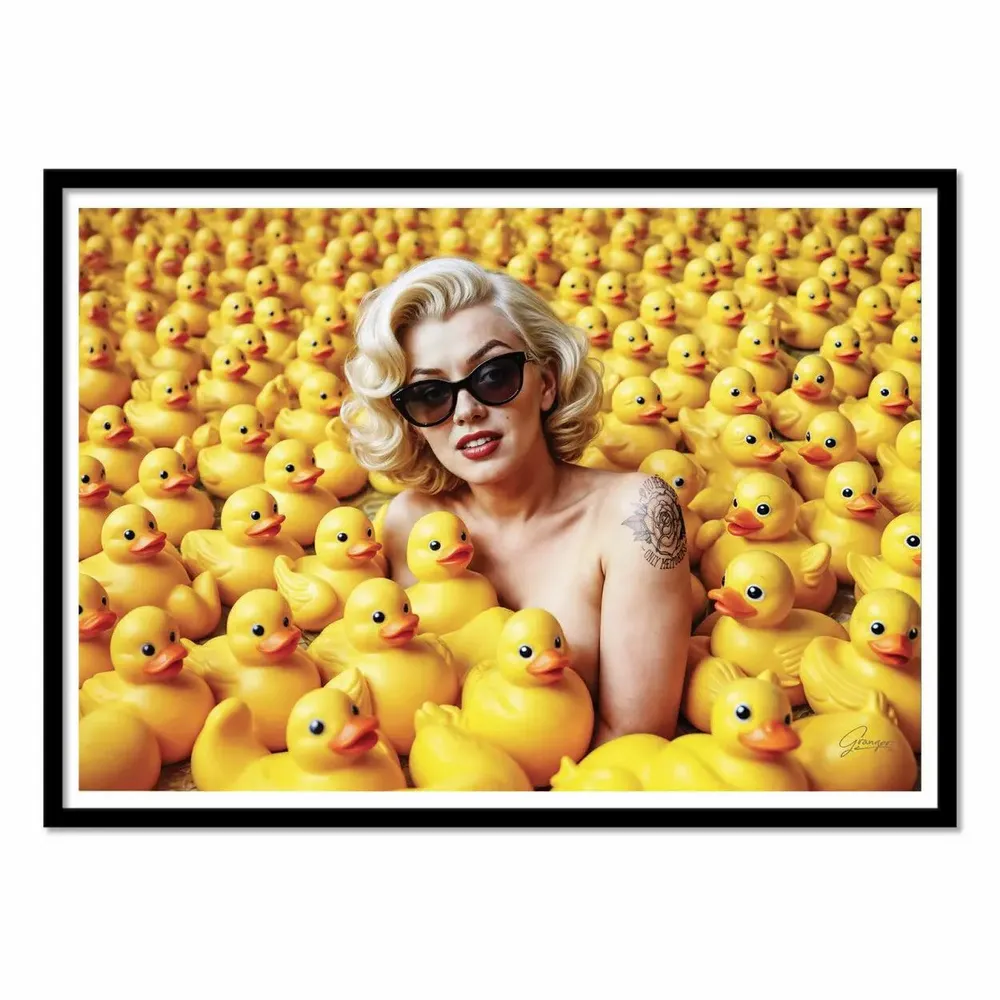 Affiches - Affiche - Duck bath - Alexandre Granger - WALL EDITIONS