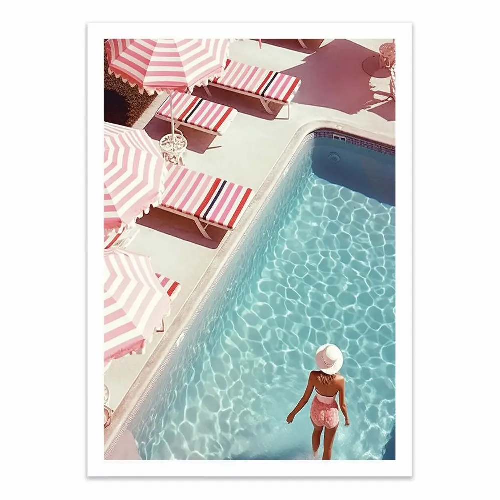 Affiches - Affiche - Barbie Core Pool - Grace Digital Art Co - WALL EDITIONS