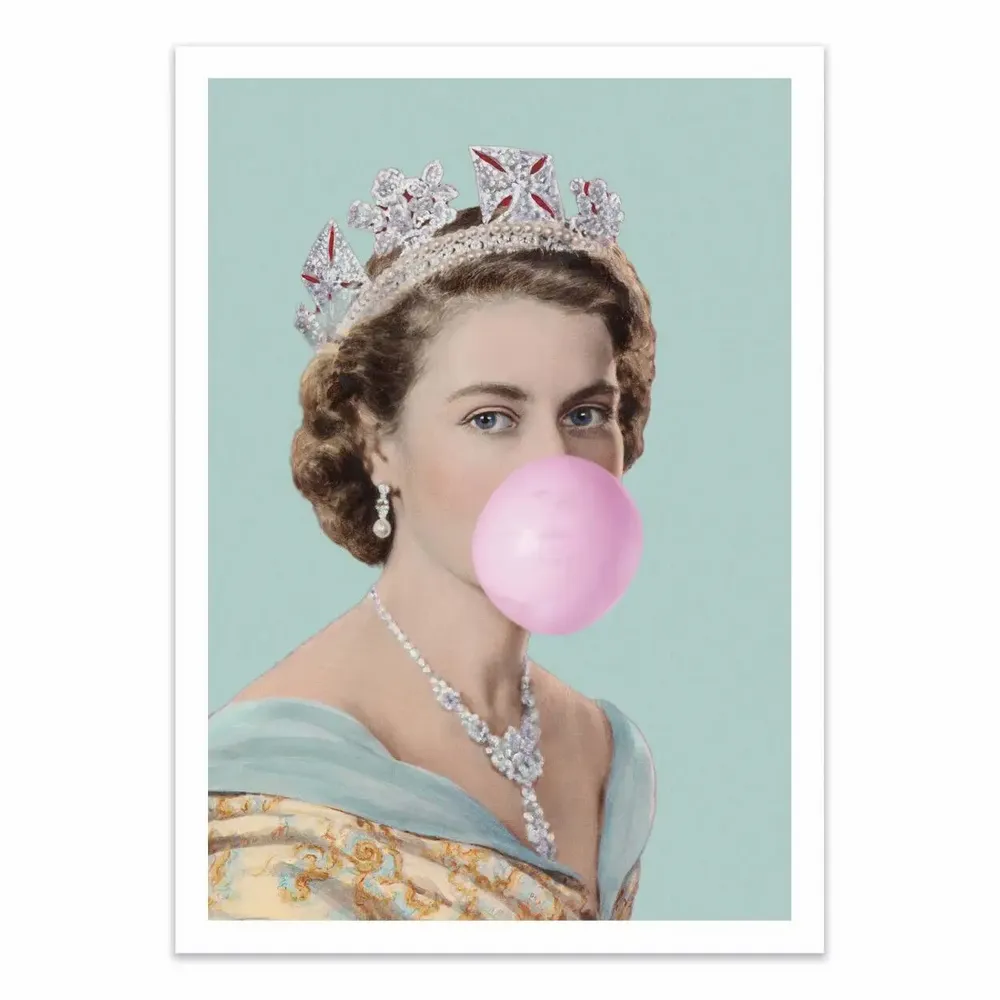 Affiches - Affiche - Queen Elizabeth 2 - Grace Digital Art Co - WALL EDITIONS