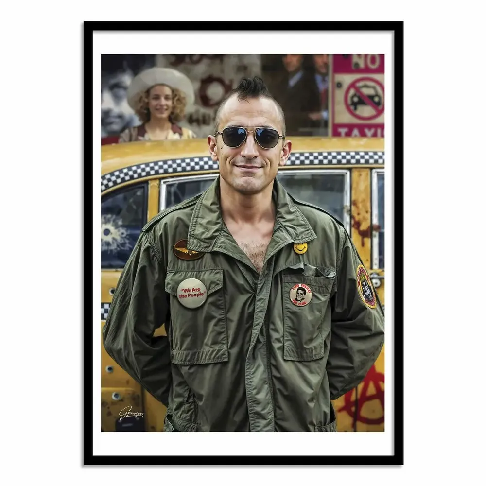 Poster - Art-Poster - Taxi Driver - Alexandre Granger - WALL EDITIONS