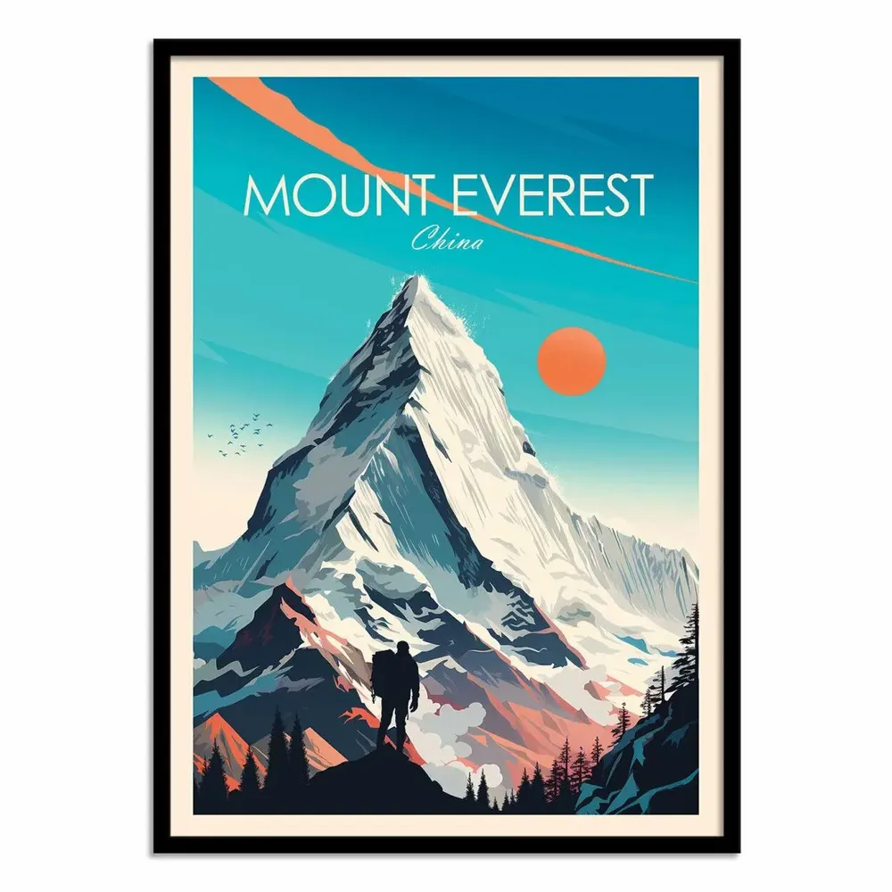 Affiches - Affiche - Mont Everest - Studio Inception - WALL EDITIONS