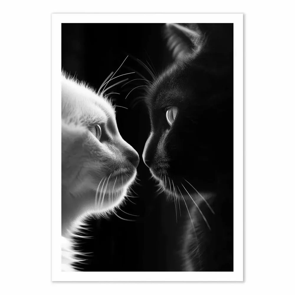 Poster - Art-Poster - Head to head - Philippe Hugonnard - WALL EDITIONS