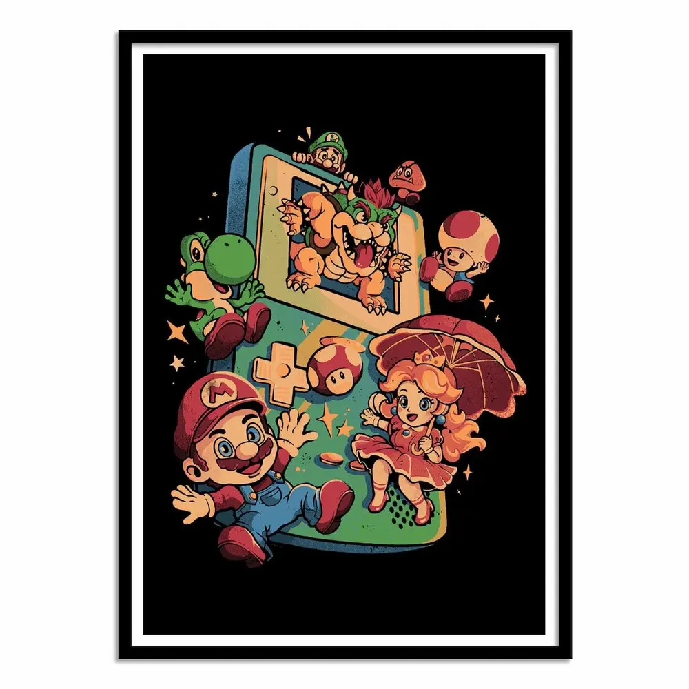 Poster - Art-Poster - Plumber game - Eduely - WALL EDITIONS