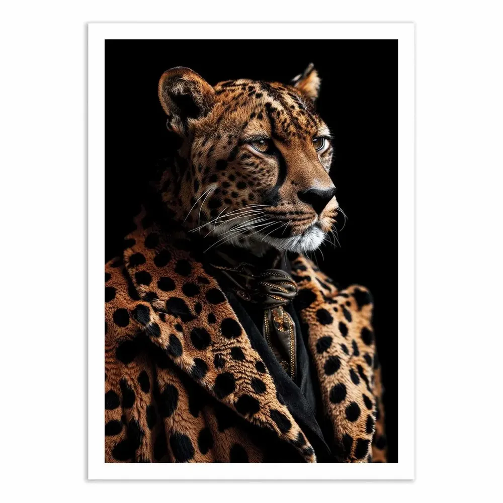 Poster - Art-Poster - Cheetah Wild Suits - Philippe Hugonnard - WALL EDITIONS