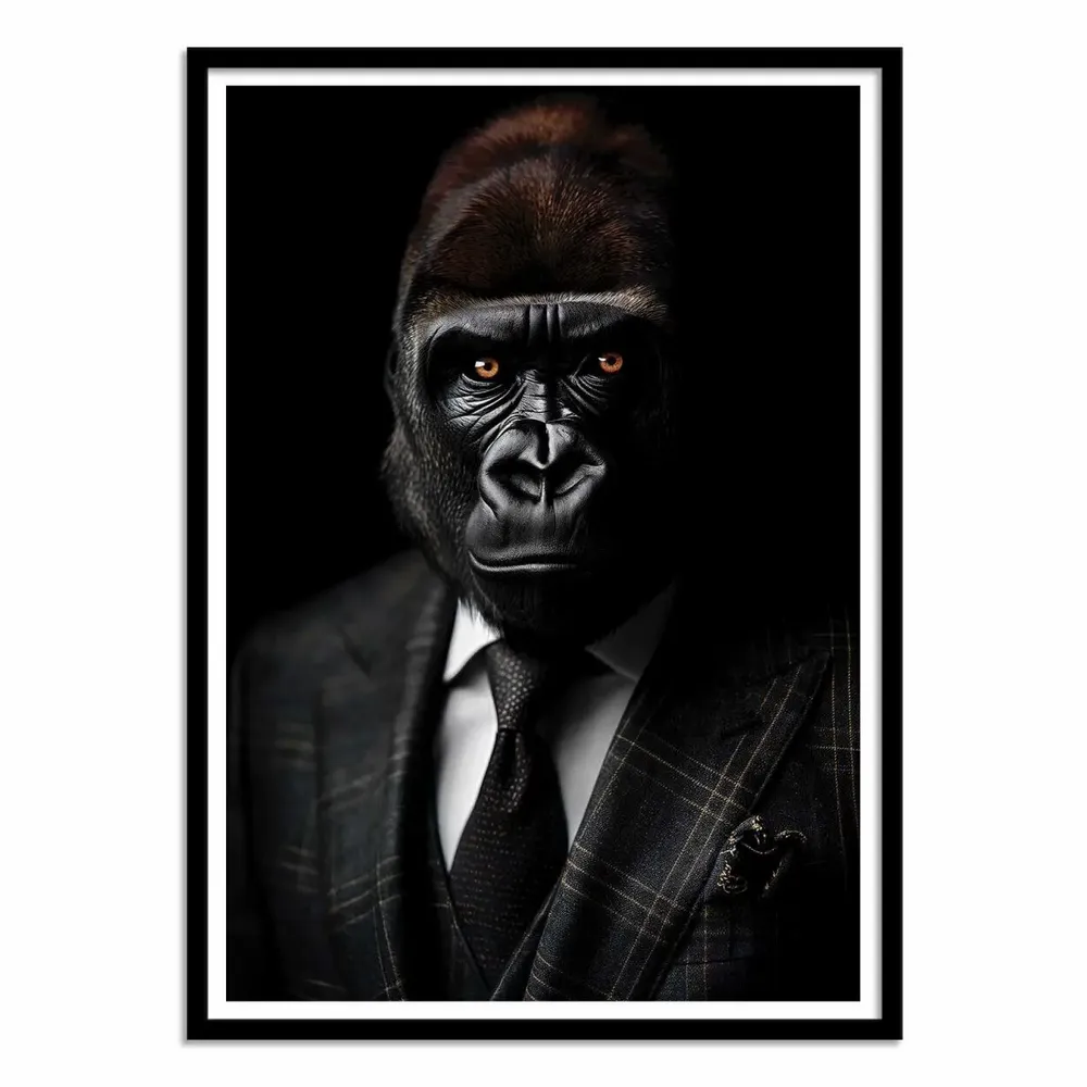 Poster - Art-Poster - Gorilla Wild Suits - Philippe Hugonnard - WALL EDITIONS