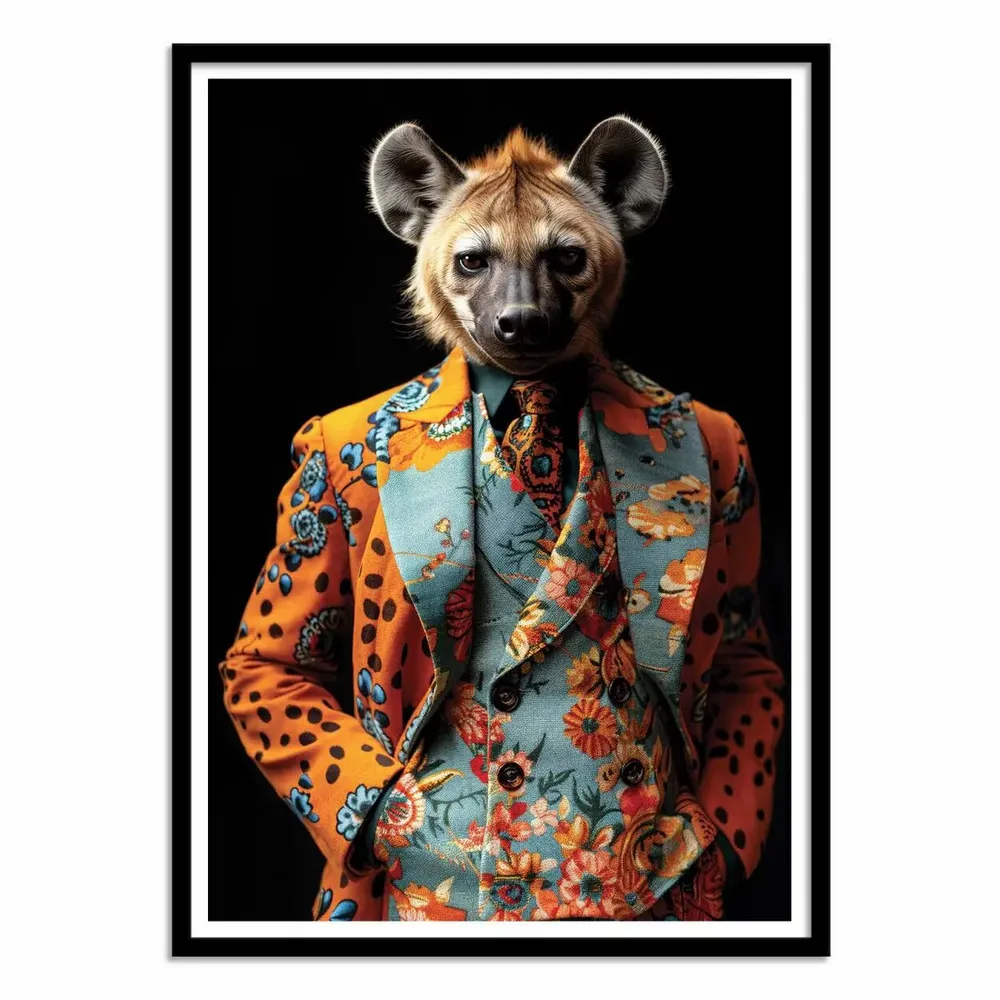 Affiches - Affiche - Hyena Wild Suits - Philippe Hugonnard - WALL EDITIONS