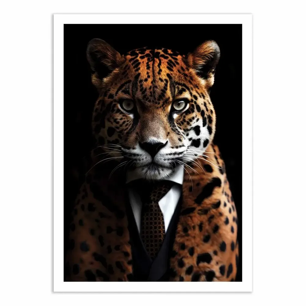 Poster - Art-Poster - Jaguar Wild Suits - Philippe Hugonnard - WALL EDITIONS