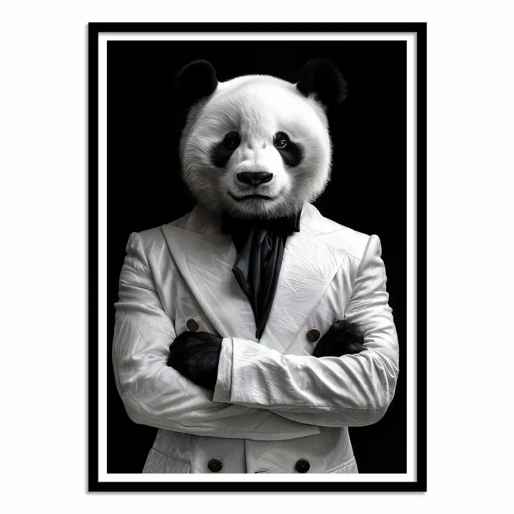 Poster - Art-Poster - Panda Wild Suits - Philippe Hugonnard - WALL EDITIONS