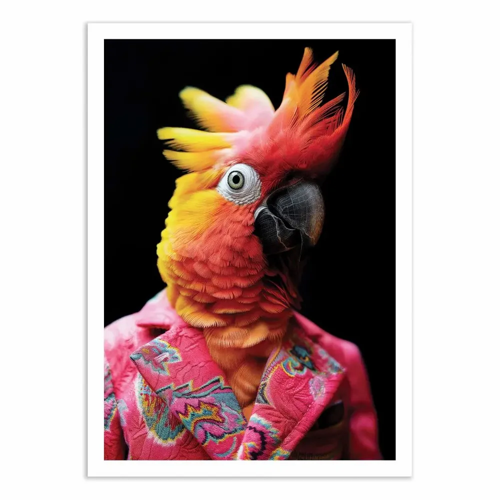 Affiches - Affiche - Parrot Wild Suits - Philippe Hugonnard - WALL EDITIONS