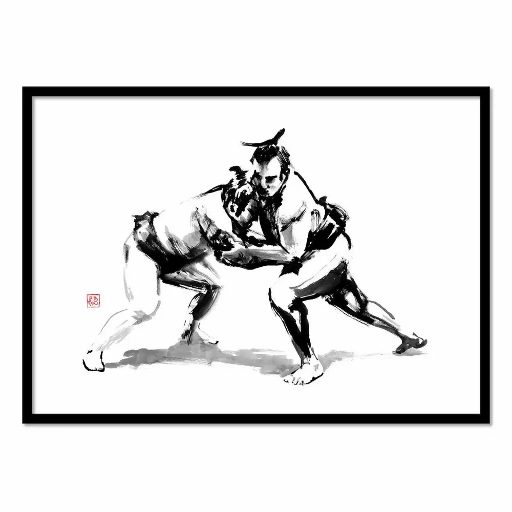 Affiches - Affiche - Sumo - Pechane Sumie - WALL EDITIONS