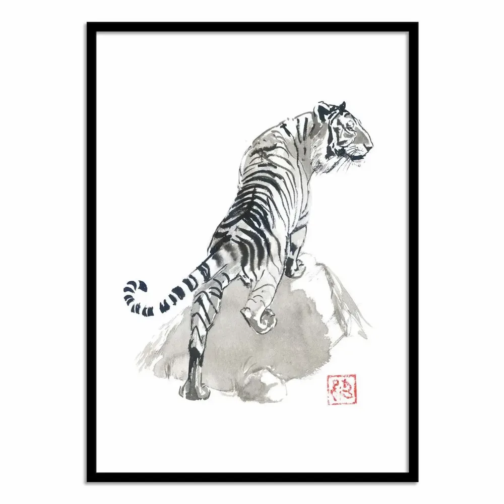 Affiches - Affiche - Tiger Version 2 - Pechane Sumie - WALL EDITIONS