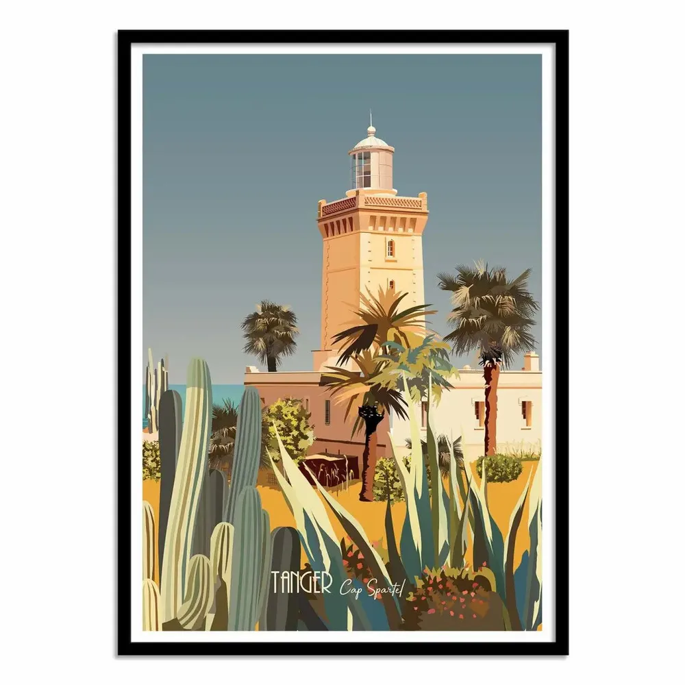 Affiches - Affiche - Tanger Cap Spartel - Artmoric - WALL EDITIONS