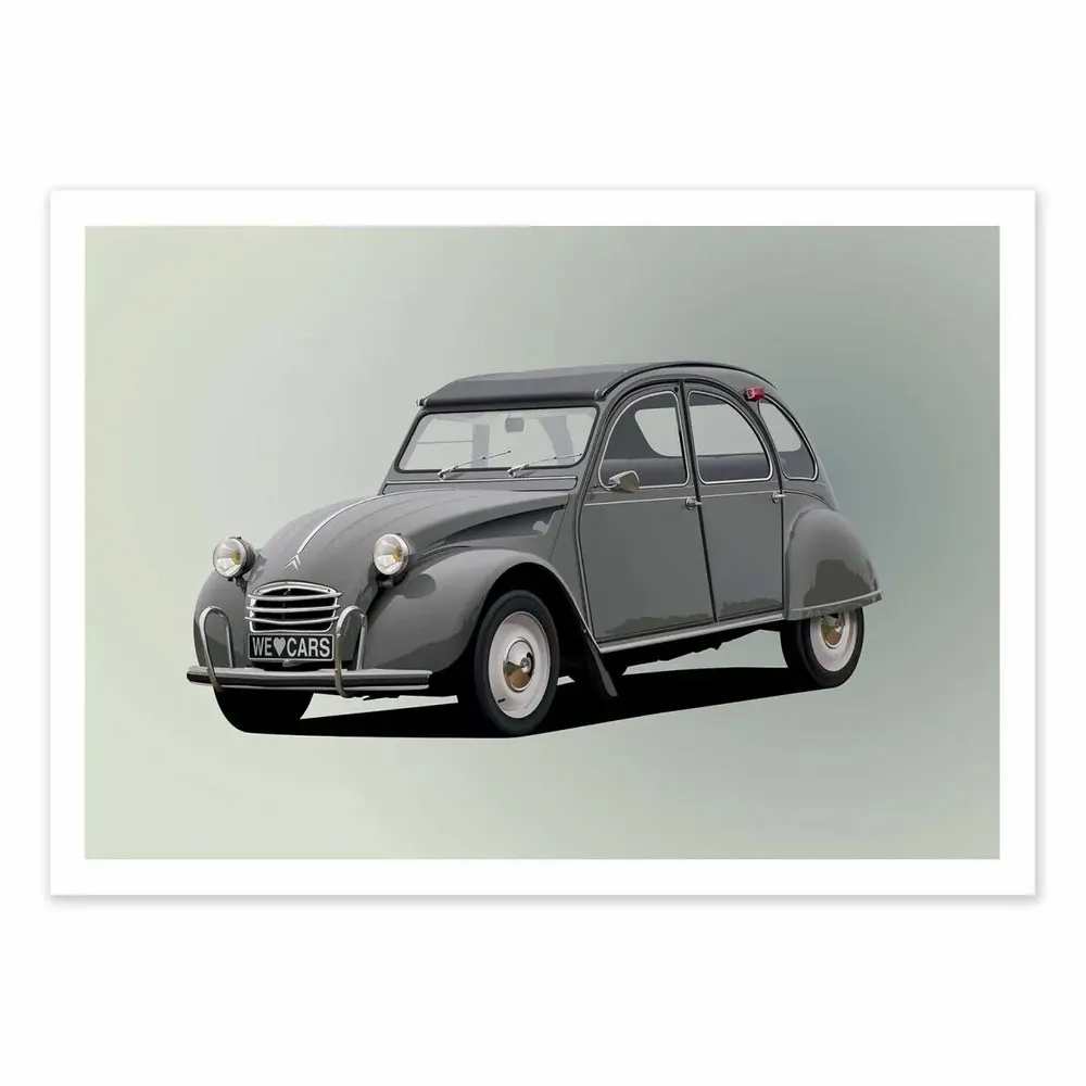 Affiches - Affiche - Citroen 2CV - Artmoric - WALL EDITIONS