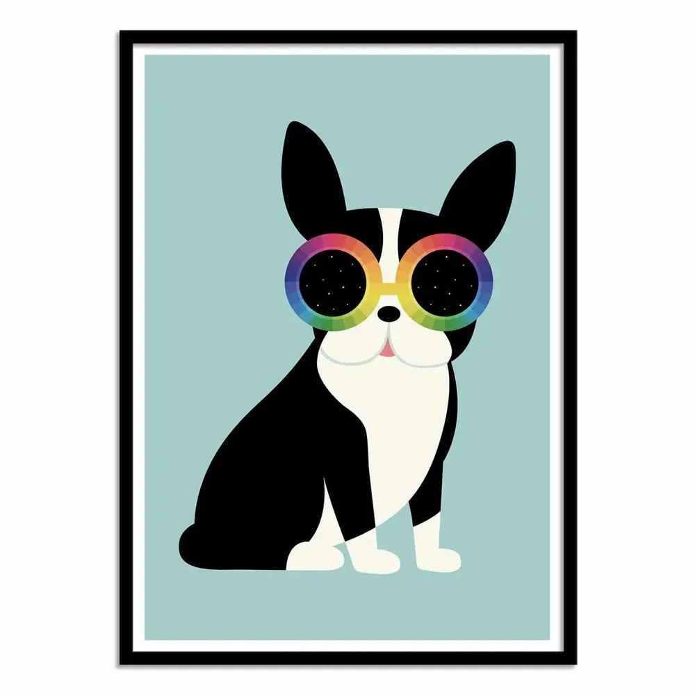 Poster - Art-Poster - Work hard play hard - Andy Westface - WALL EDITIONS